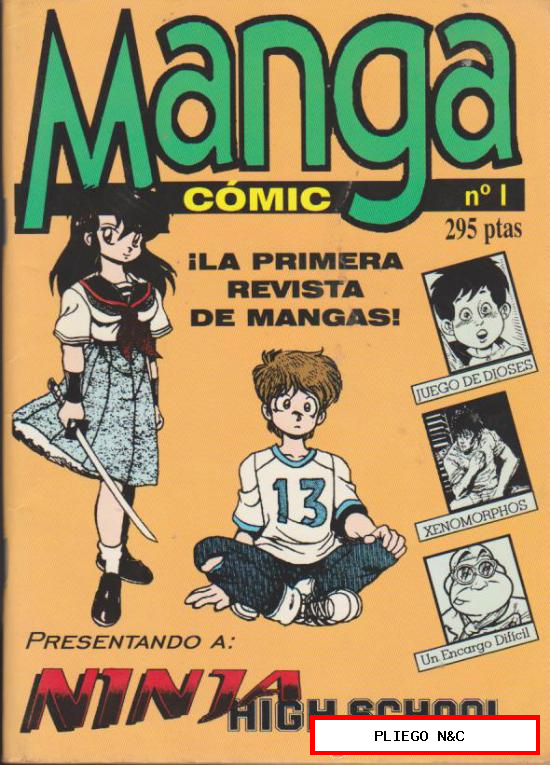 Manga Comic. Editorial Iru. Nº 1
