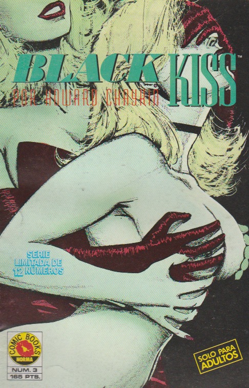 Black Kiss. Norma 1990. Nº 3